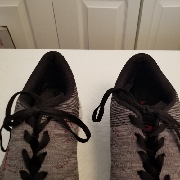 RBX Gray/ Red  Live Life  Adventure Lace Up Running Shoe 10.5 - Picture 4 of 8